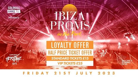 ibiza proms solihull|tudor grange park events.